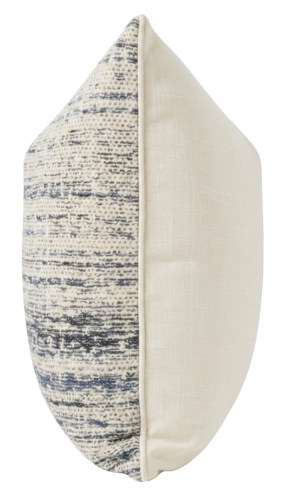 Sedona Woven Pillow Cover in River Blue, Schumacher Textiles