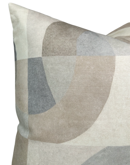 Colonnade Pillow Cover in Parchment, Kelly Wearstler Textiles