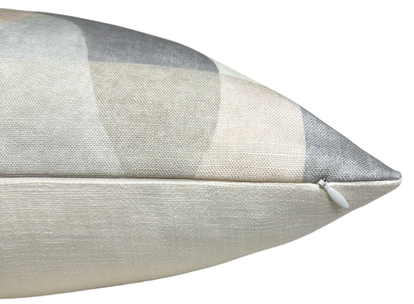 Colonnade Pillow Cover in Parchment, Kelly Wearstler Textiles