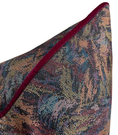 Atelier Pillow Cover in Bordeaux