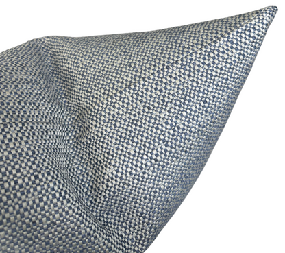 Harbor Weave Pillow Cover in Indigo, Indoor Outdoor Pillows