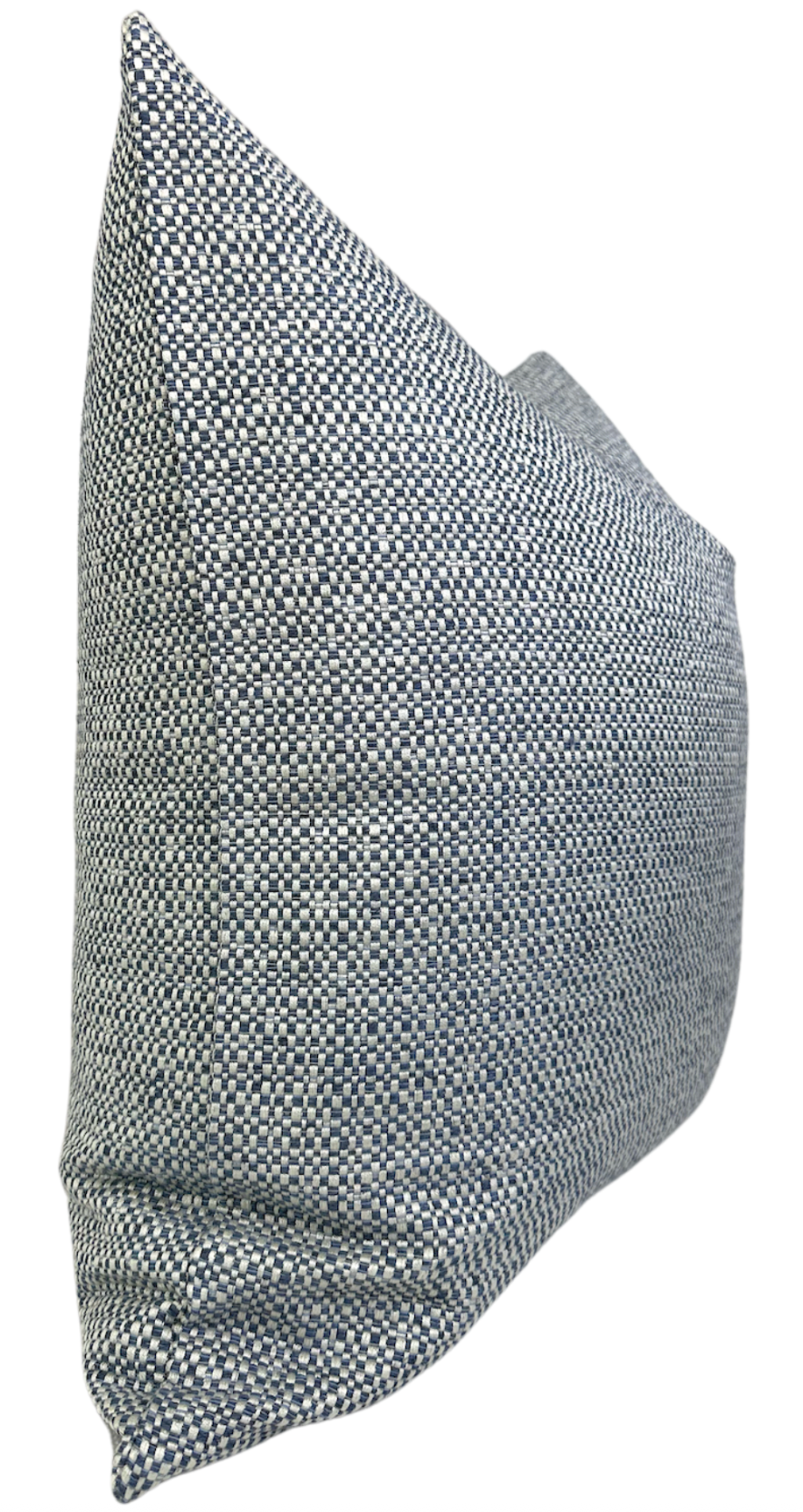 Harbor Weave Pillow Cover in Indigo, Indoor Outdoor Pillows
