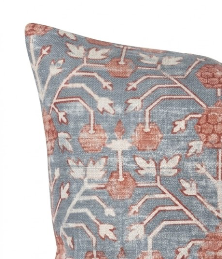 Koty Pillow Cover in Grey, Designer Pillows