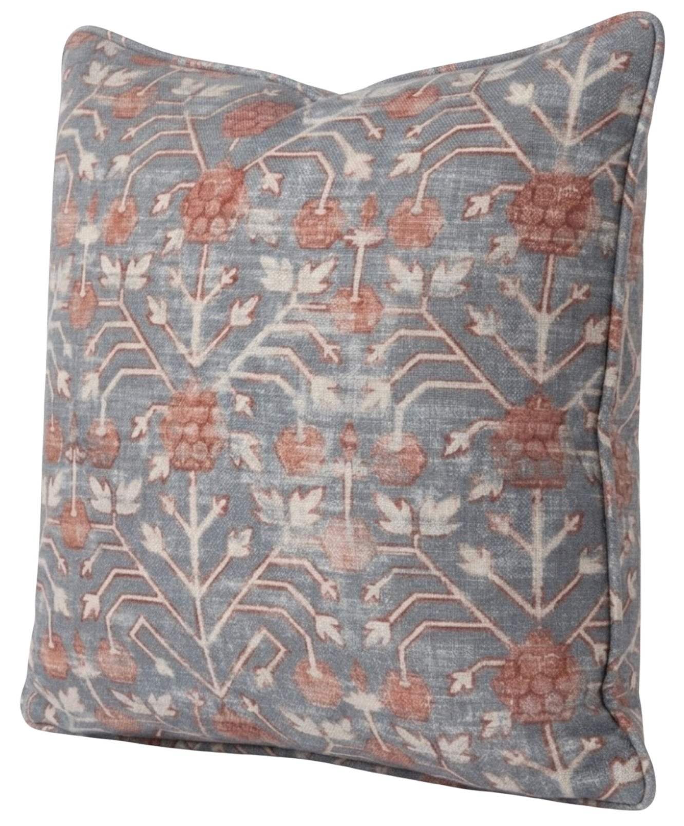 Koty Pillow Cover in Grey, Designer Pillows