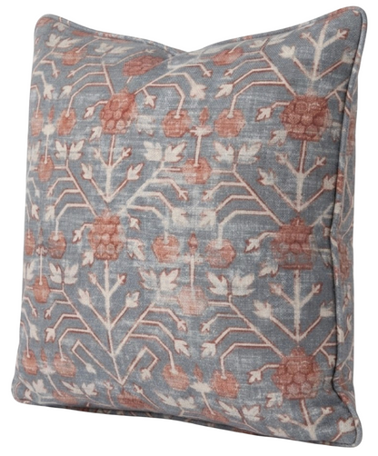 Koty Pillow Cover in Grey, Designer Pillows