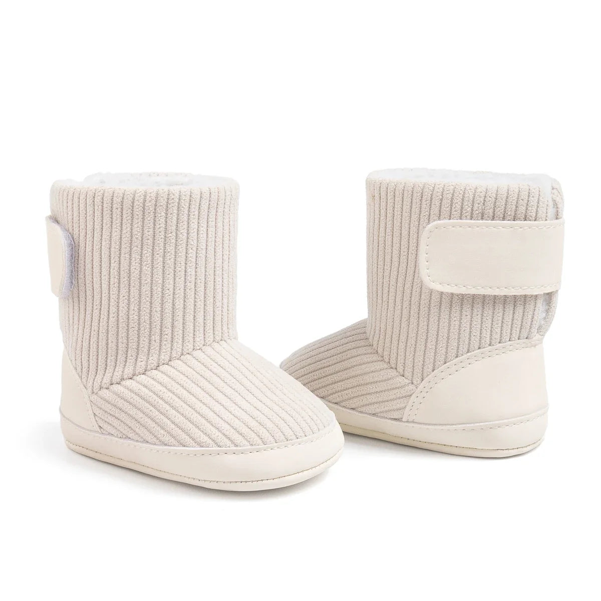 Newborn Baby Winter Boots – Soft Corduroy Booties