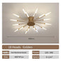 Living Room Light LED Ceiling Lamp Modern Indoor Lighting Acrylic Nordic Creative Fan-shaped Bedroom Fixture Home Decor Kid Room
