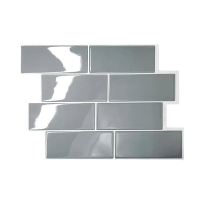 1Pcs New Self-adhesive 3D Wall Tile PVC DIY Wall Sticker Multifunction Waterproof Peel and Stick Wallpaper Home Decor