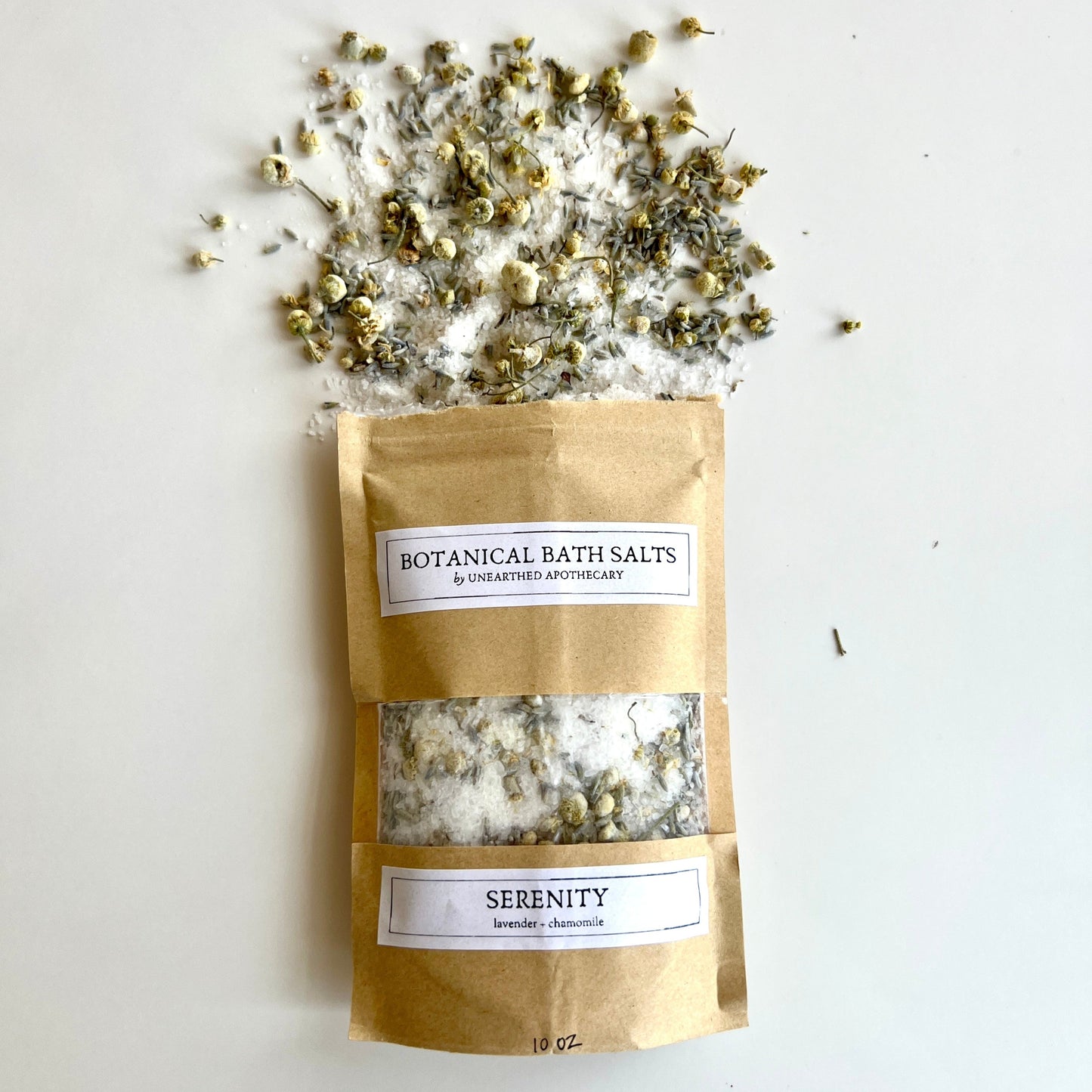 SERENITY - Lavender & Chamomile Botanical Bath Salts