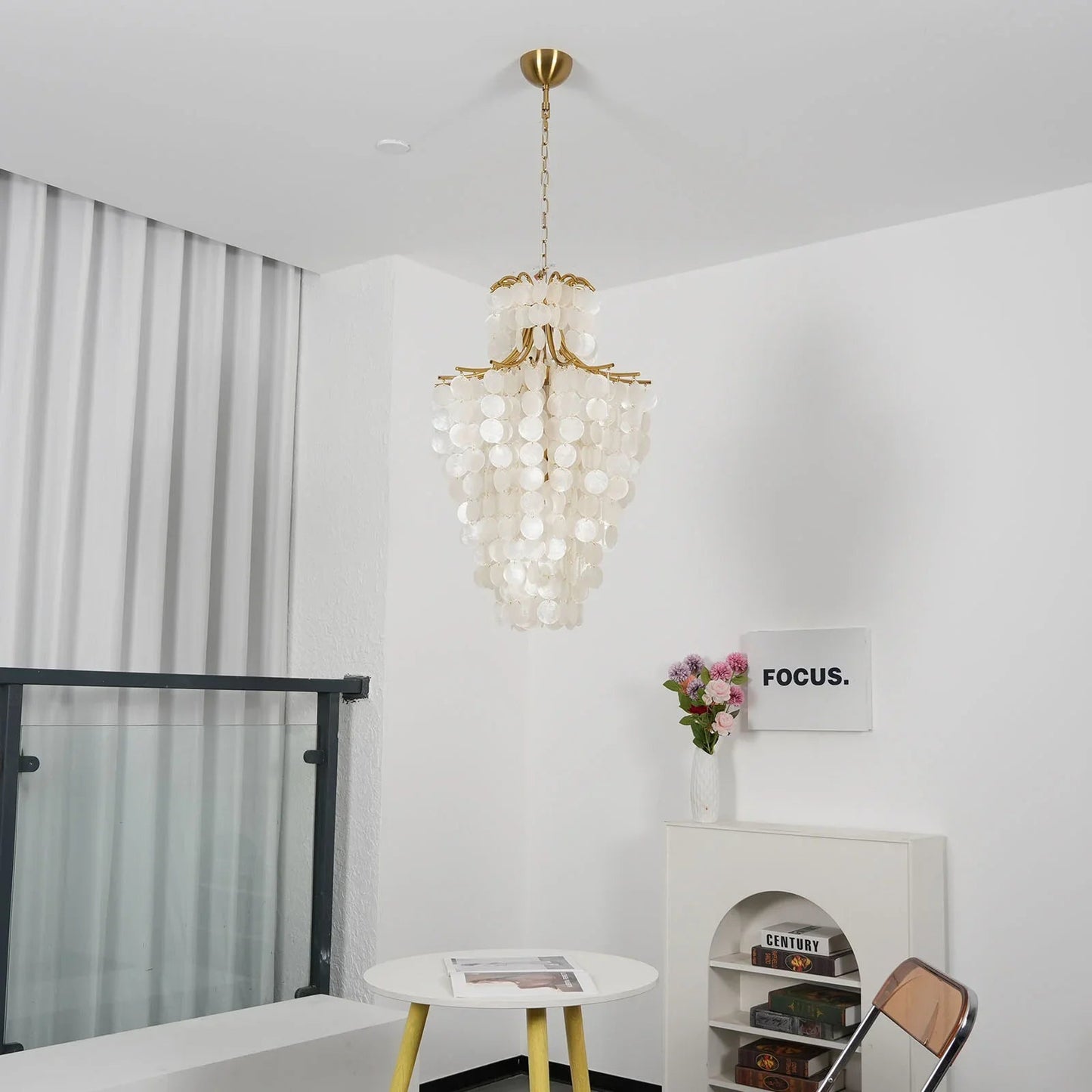 Shell Double-layer Chandelier