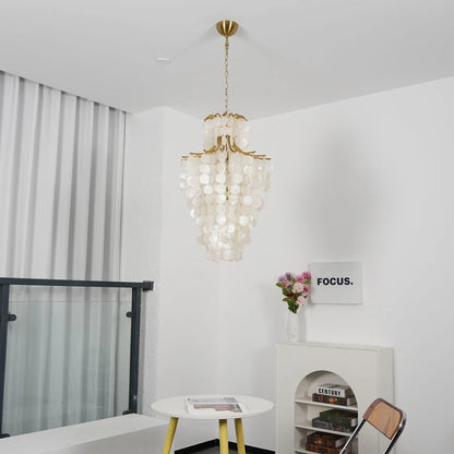 Shell Double-layer Chandelier