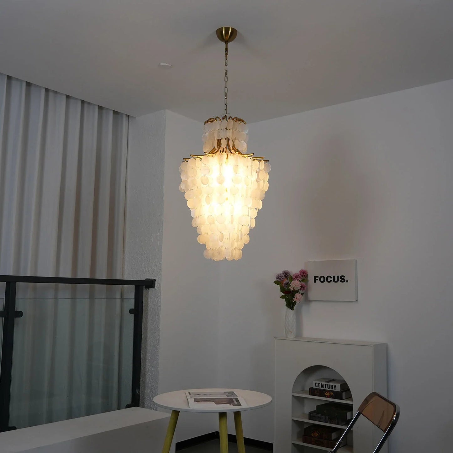 Shell Double-layer Chandelier