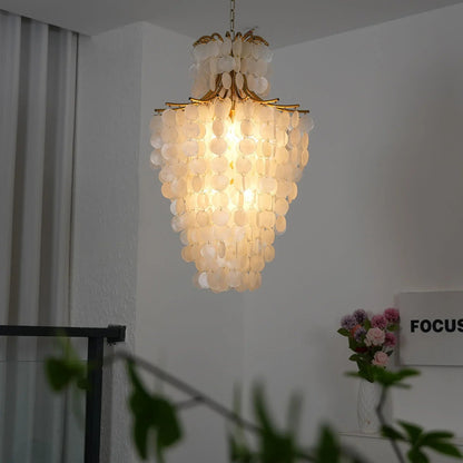 Shell Double-layer Chandelier