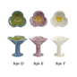 Ceramic Flower Footed Tealight Holder