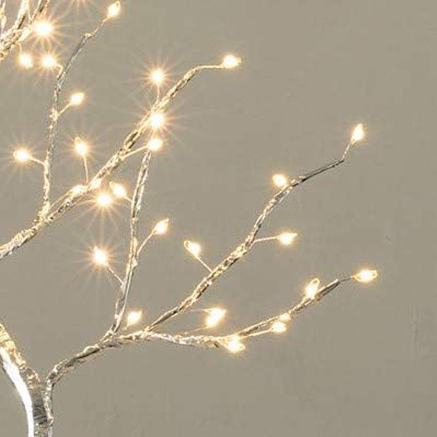 60LED Tree Lights, Battery Operated, Warm White