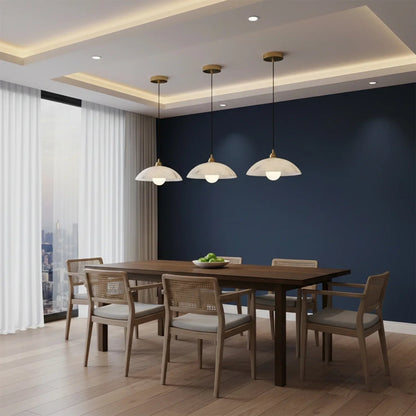 Timeless Alabaster Minimalist Pendant Light