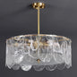 Timeless Metal & Glass Multi-Light Chandelier