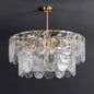Timeless Metal & Glass Multi-Light Chandelier