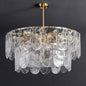 Timeless Metal & Glass Multi-Light Chandelier