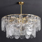 Timeless Metal & Glass Multi-Light Chandelier