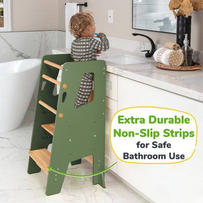 Toddler Tower - Adjustable Kitchen Stool Helper