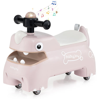 Toddler Ride on Toy Walking Sliding Car with Lights and Music