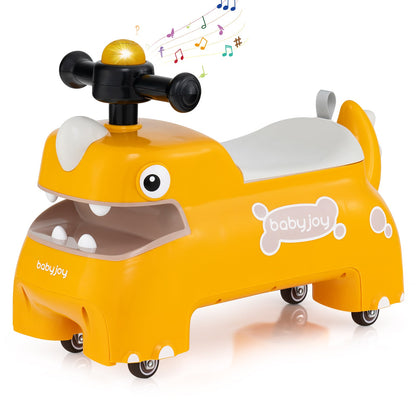 Toddler Ride on Toy Walking Sliding Car with Lights and Music