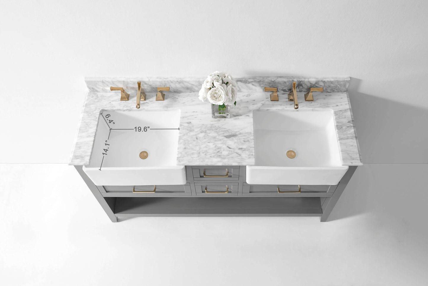 Hayley 60" Bath Vanity Set