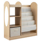 Toy Storage Organizer with 4-Tier Sling Shelves
