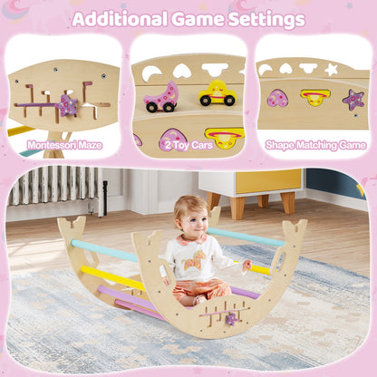 Triangle Set 8-in-1 Foldable Baby Climbing Toys Astronaut/Unicorn Theme