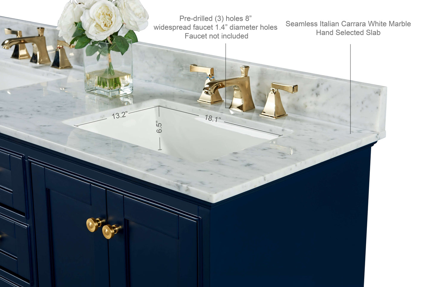 Audrey 60" Bath Vanity Set