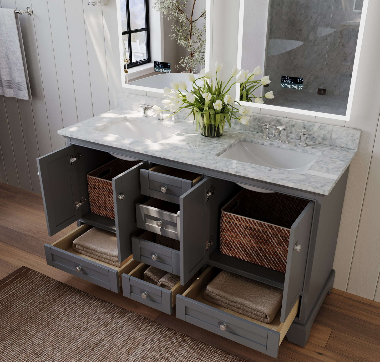 Audrey 60" Bath Vanity Set