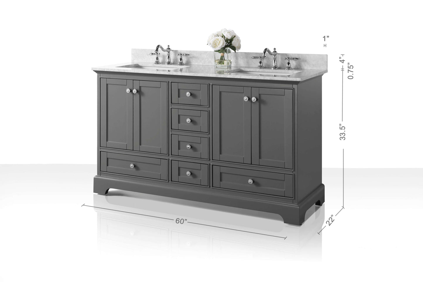 Audrey 48" Bath Vanity Set