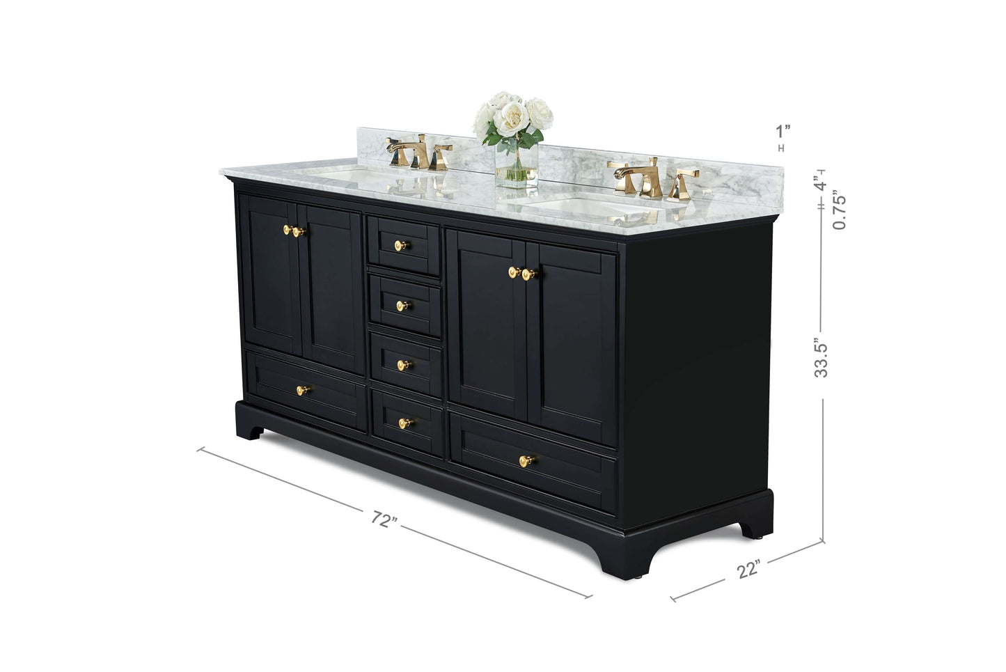 Audrey 48" Bath Vanity Set