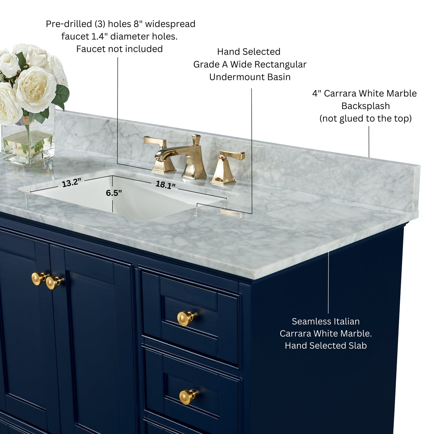 Audrey 66" Bath Vanity Set