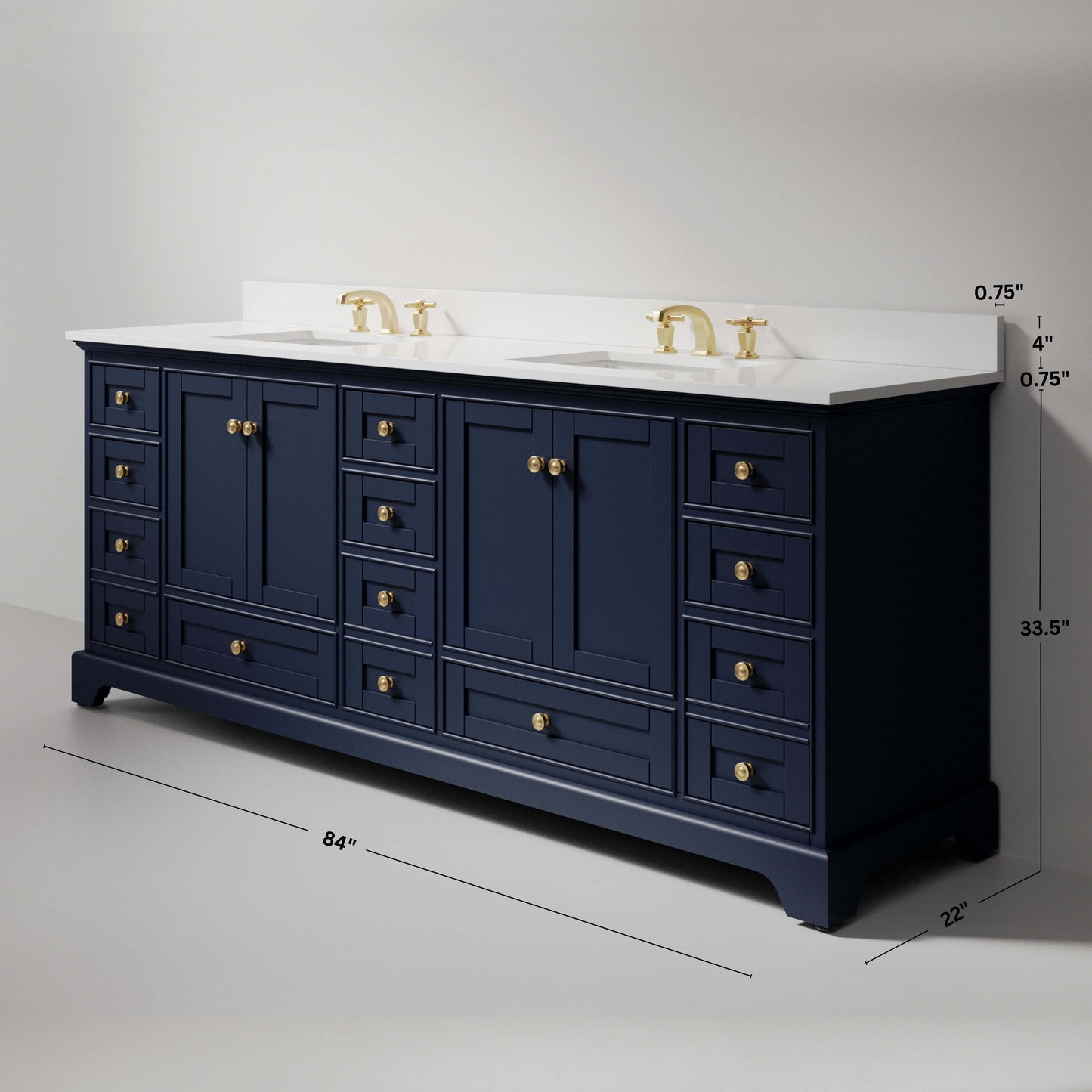 Audrey 48" Bath Vanity Set