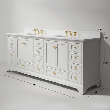 Audrey 84" Bath Vanity Set