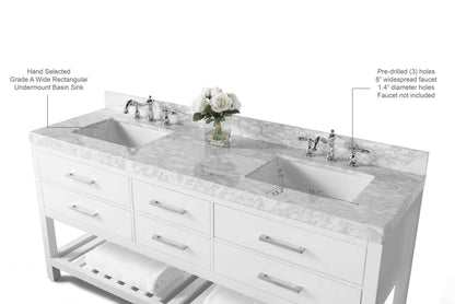 Elizabeth 72" Bath Vanity Set