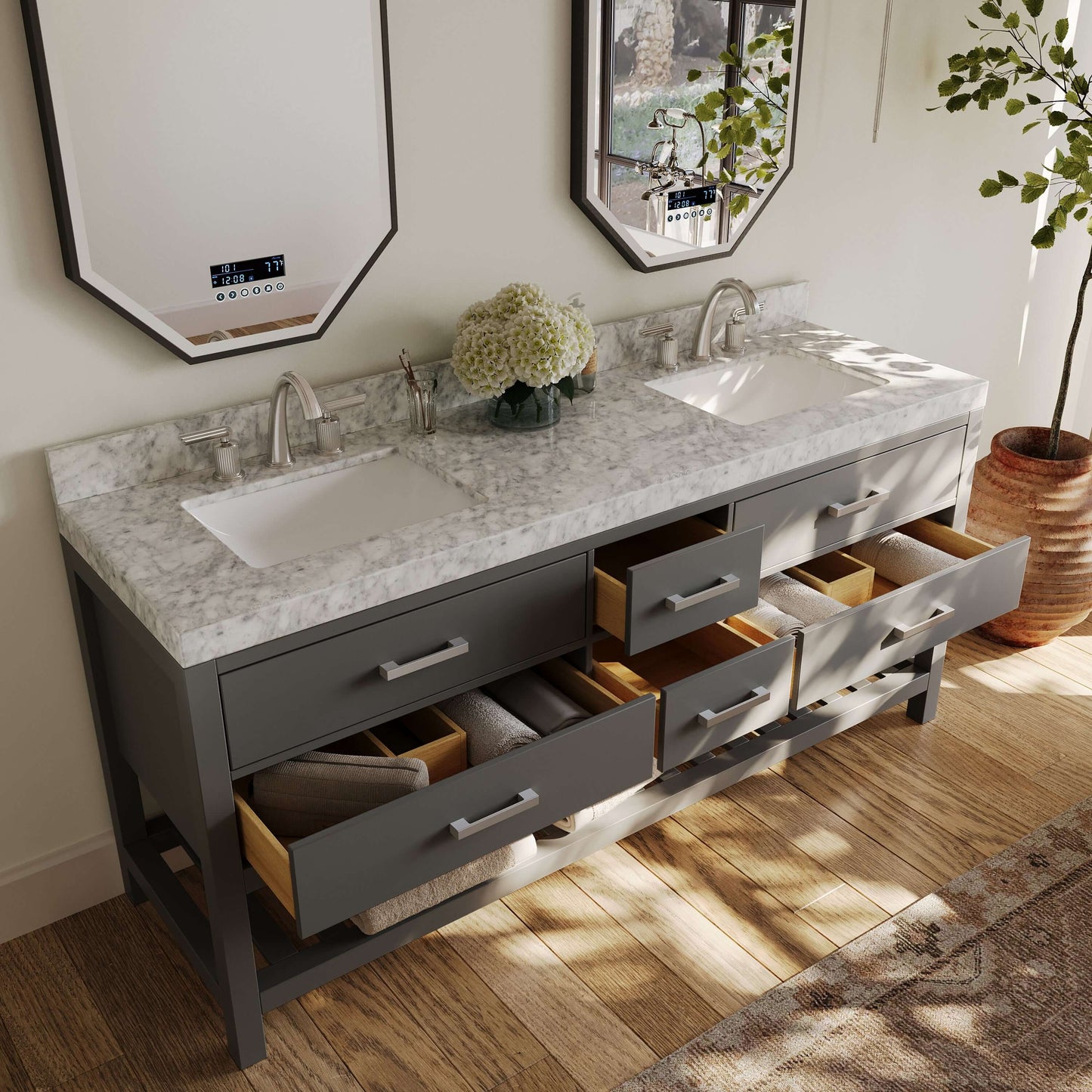 Elizabeth 72" Bath Vanity Set