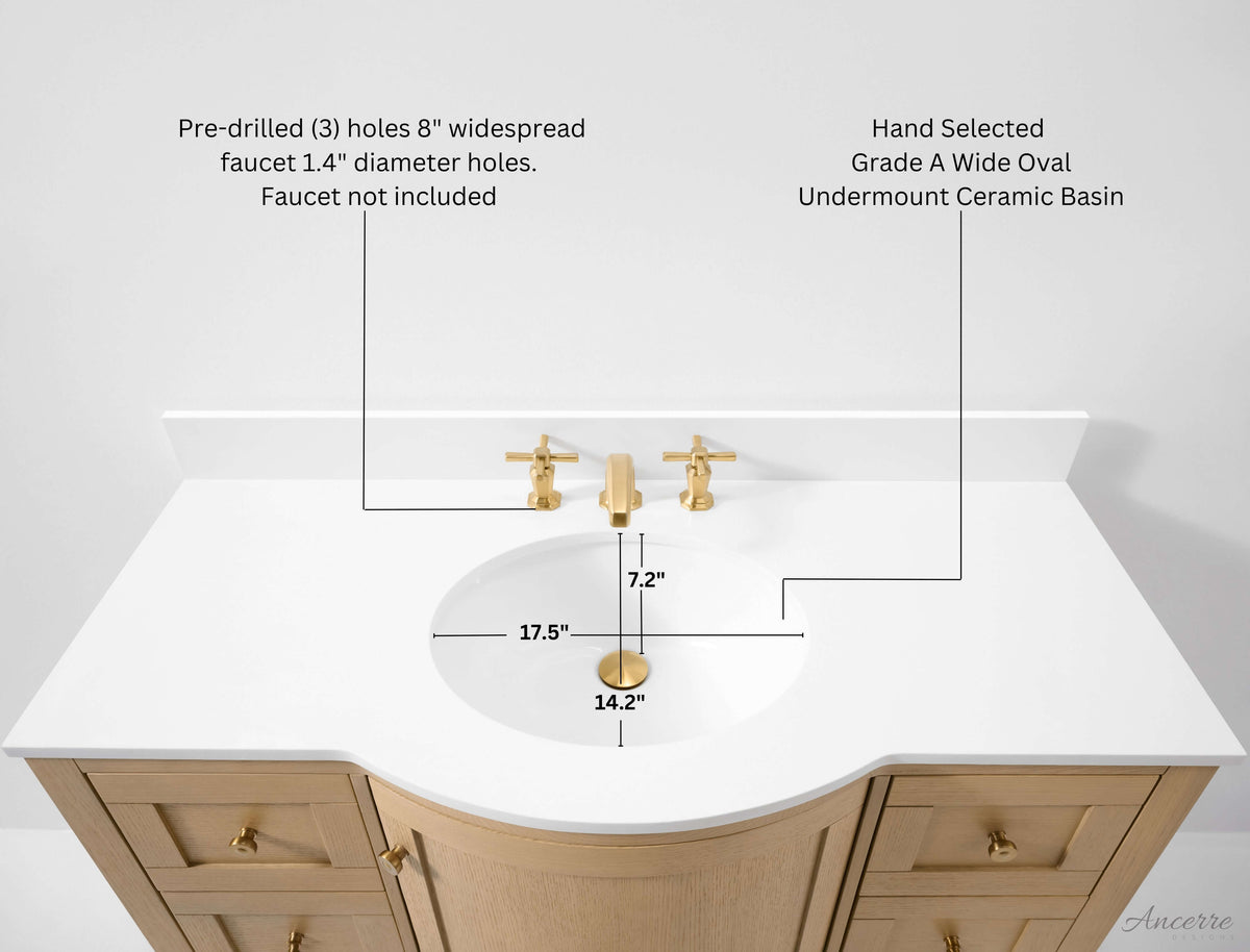 Lauren 48" Bath Vanity Set
