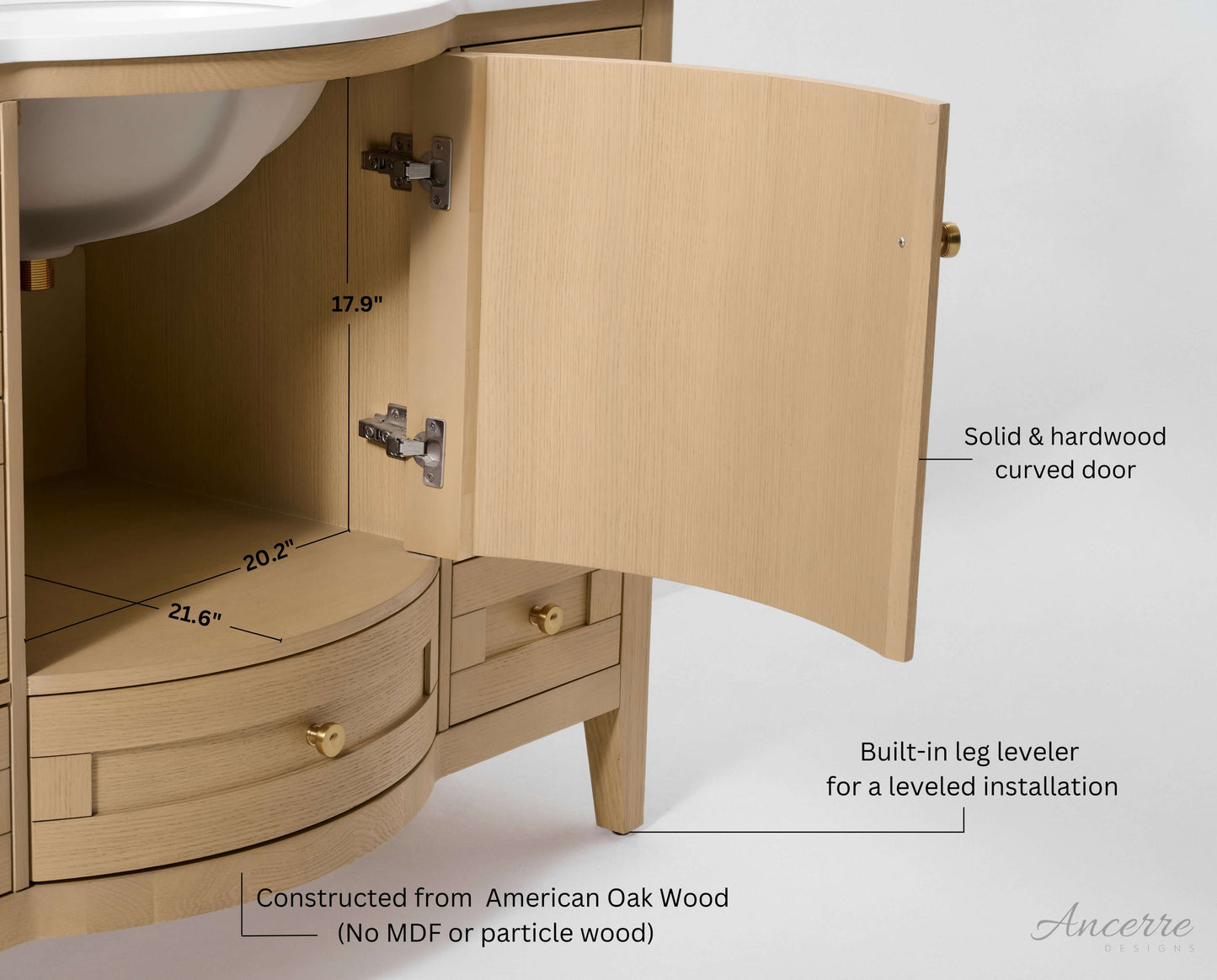 Lauren 42" Bath Vanity Set