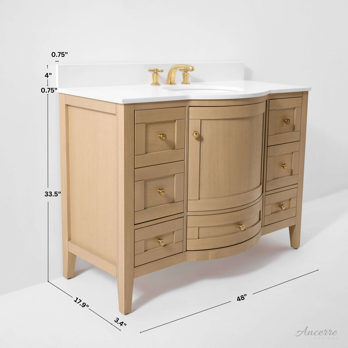 Lauren 48" Bath Vanity Set