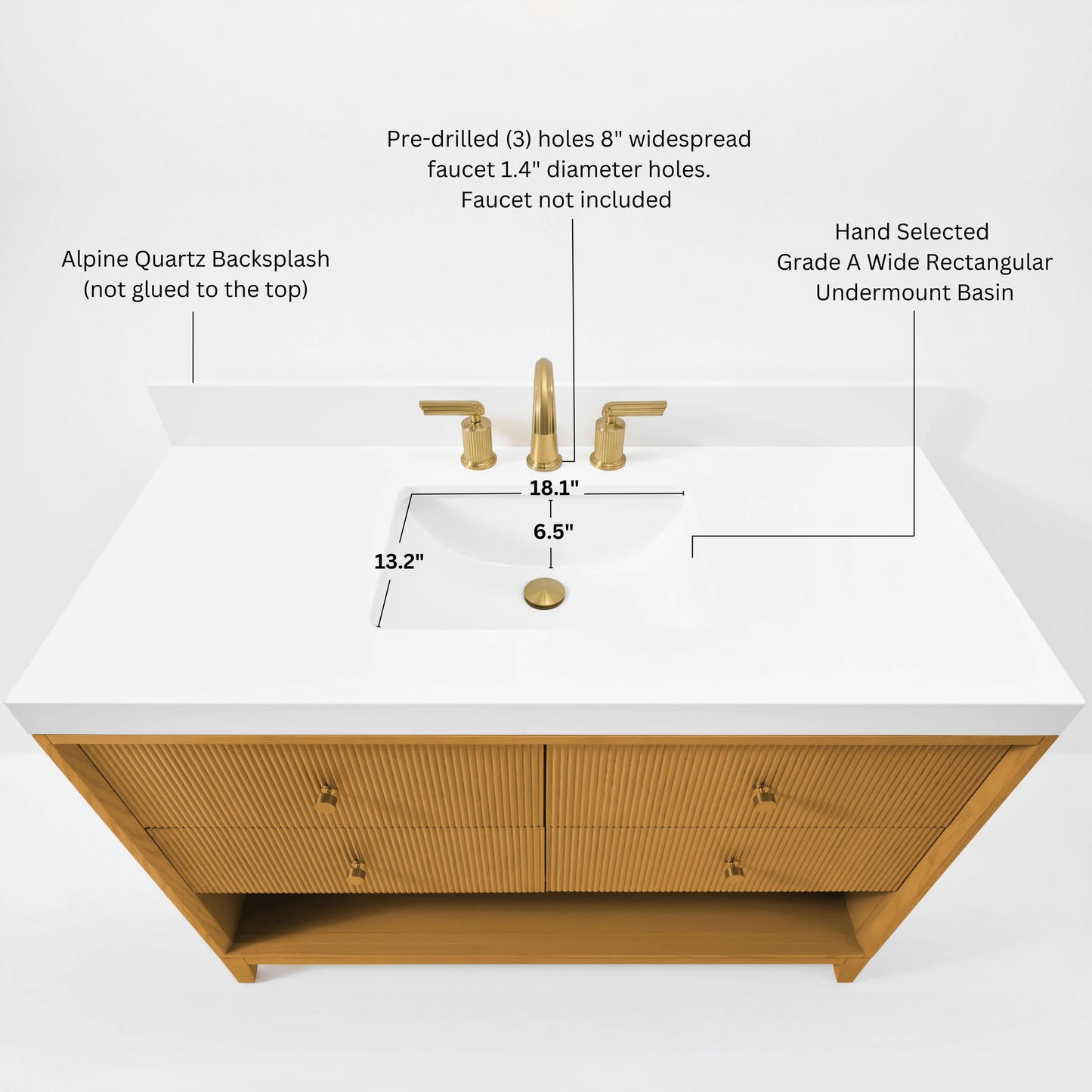 Momo Bathroom Vanity Collection in Sienna Finish