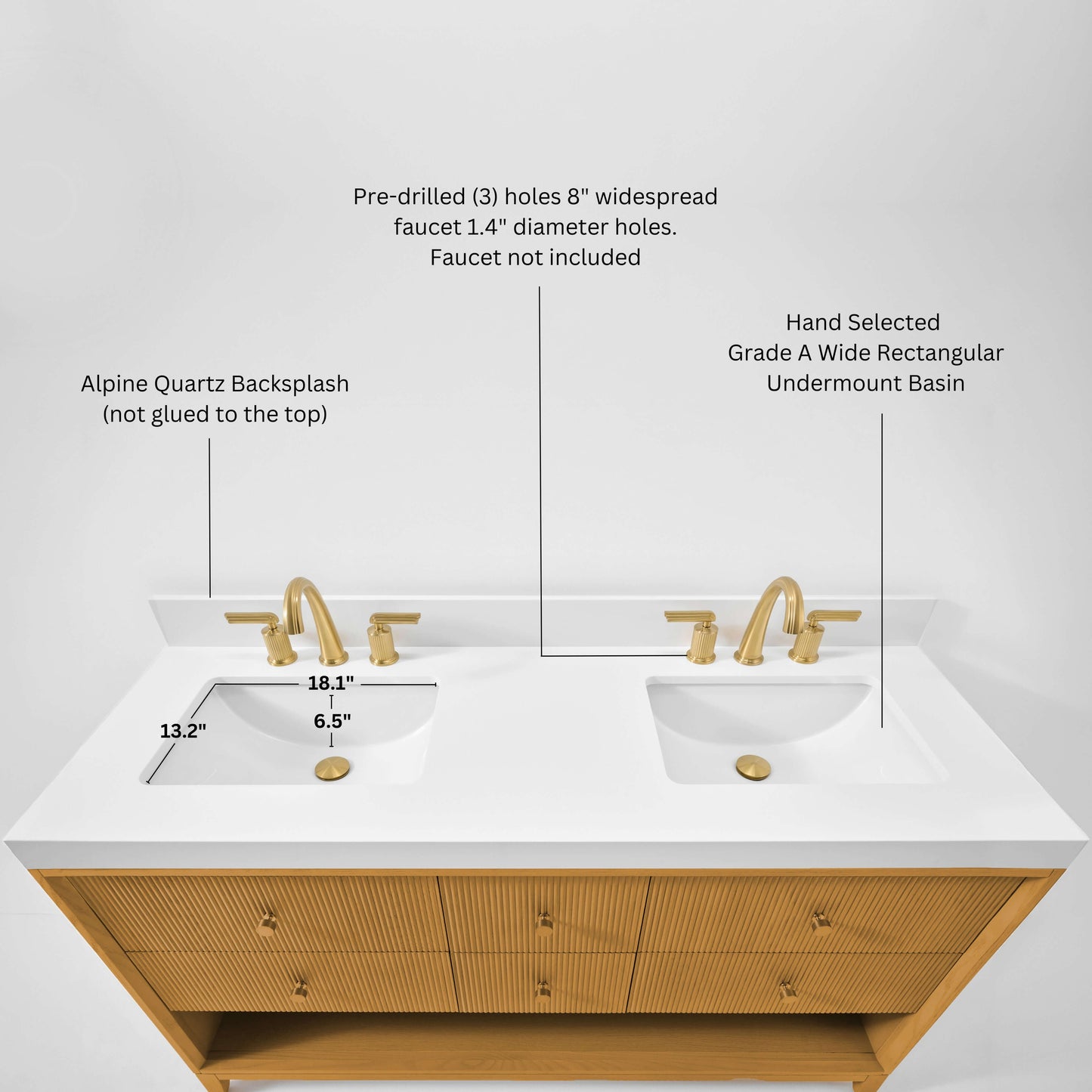 Momo 60" Bath Vanity Set