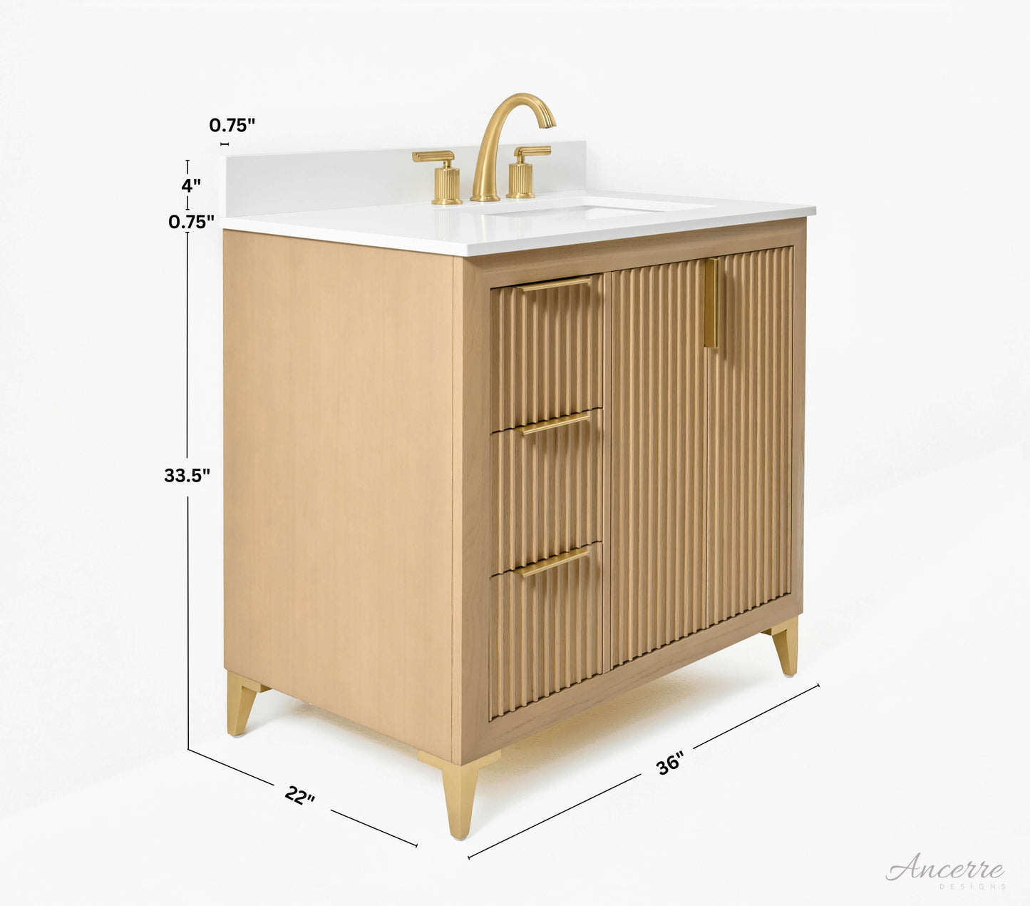 Turlington 36" Bath Vanity Set