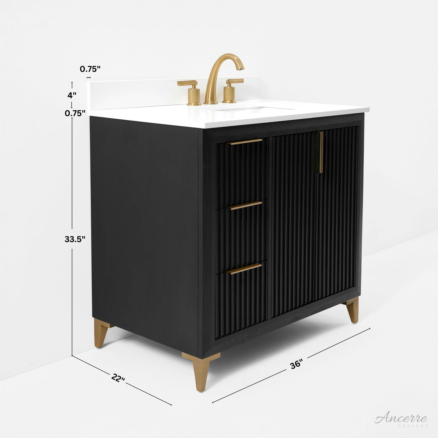 Turlington 36" Bath Vanity Set