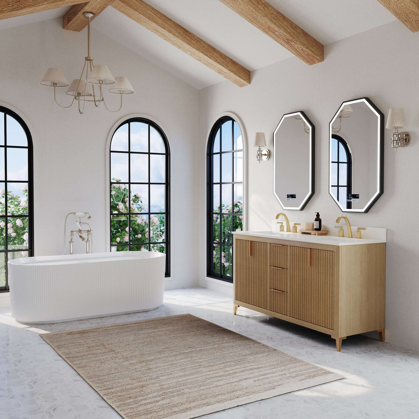 Turlington 60" Bath Vanity Set