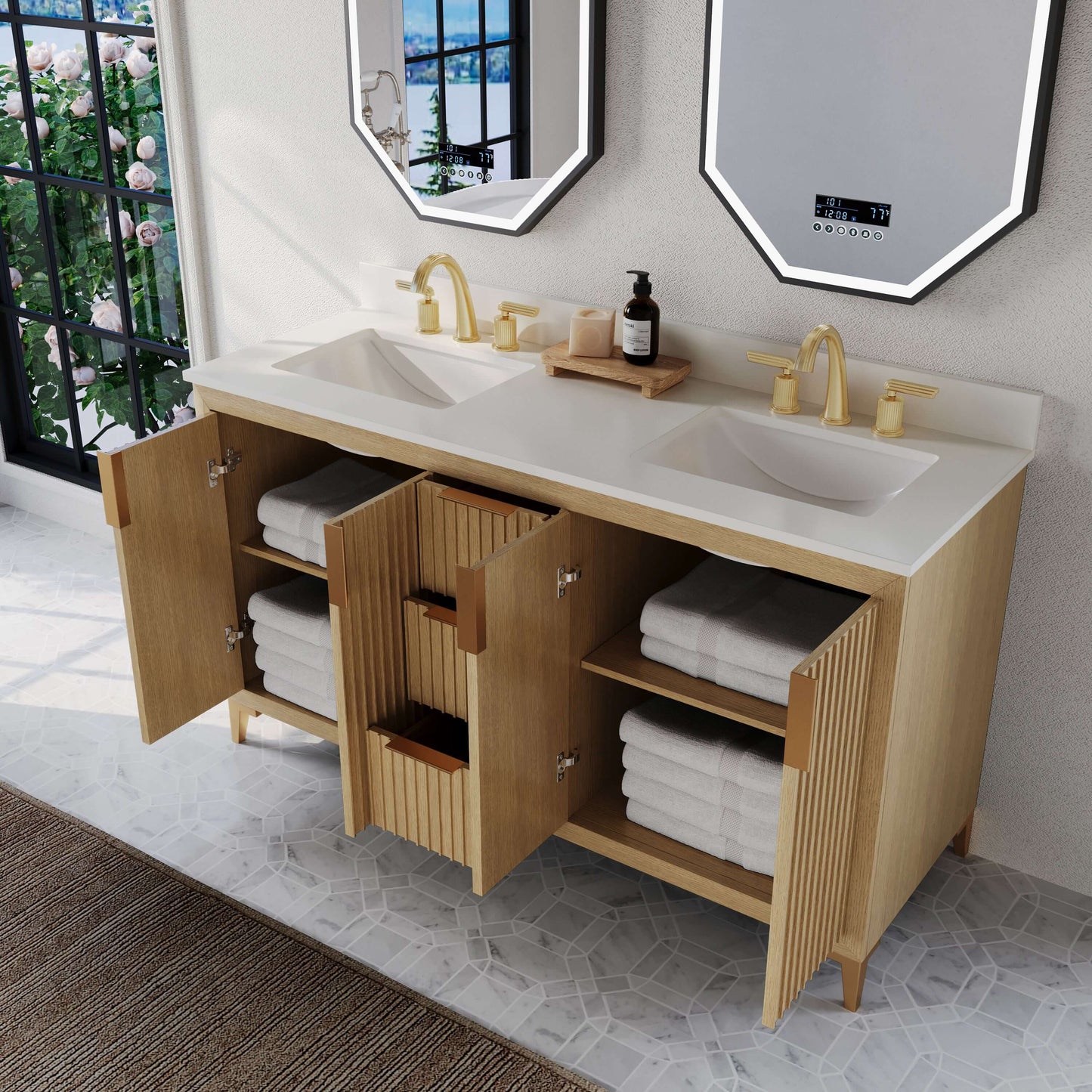 Turlington 60" Bath Vanity Set
