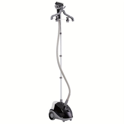 1500W Garment Steamer Standing Clothes Steamer 1.8L Tank 60Min Continuous Steam
