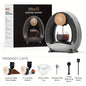 2 in 1 Single Serve Coffee Maker K Cup & Ground Coffee Brewer 4-8 Cup Size